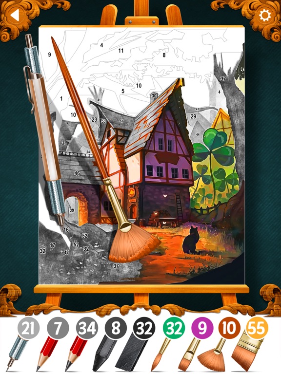 Screenshot #6 pour Jeux de dessin & coloriage