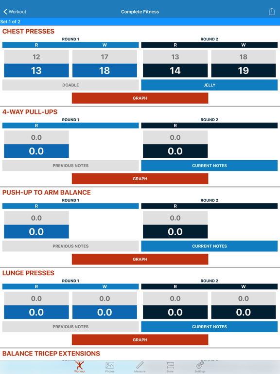 Screenshot #4 pour 90 Day Workout Tracker 2