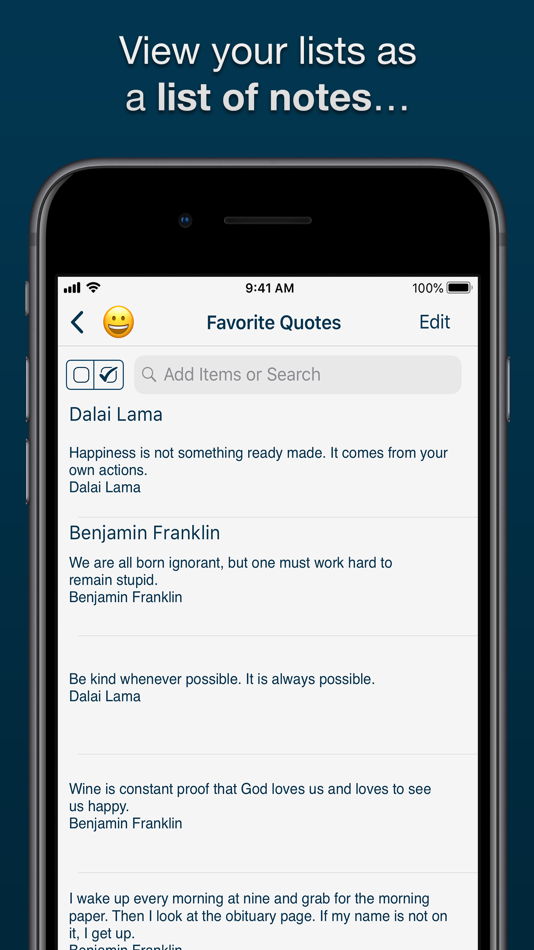 #4. My Lists (iOS) Podle: Paze