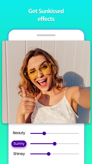 Selfie.Lab Filters on face cam Screenshot