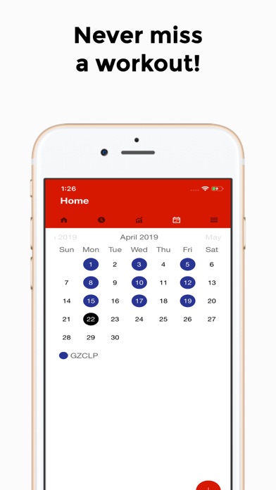 Personal Training Coach Screenshot