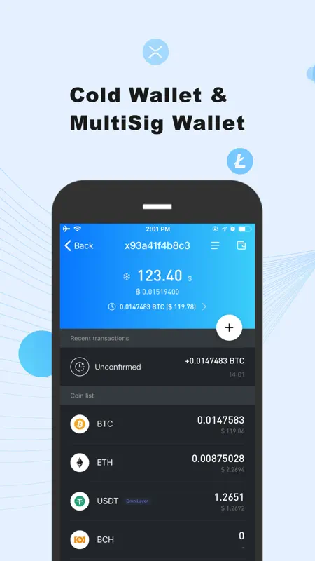Ownbit: マルチシグとコールドウォレット screenshot 2 of 3