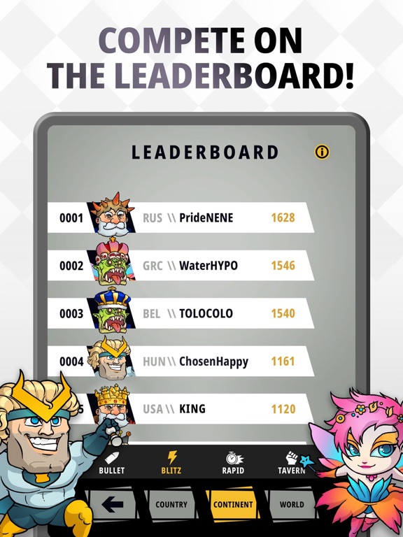 Chess Universe - Play Online iPad screenshot 7 - Games app