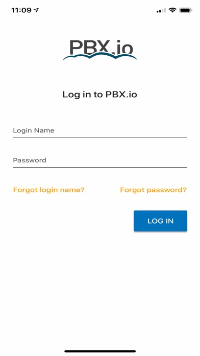 PBX.io Mobile Voice Screenshot