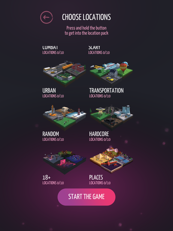 Spy - party game iPad screenshot 4 - Games app