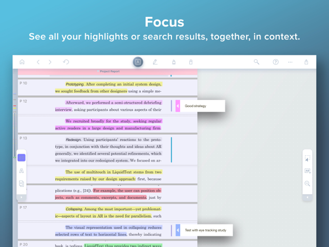 ‎LiquidText Screenshot