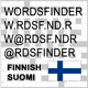 WordsFinderPro Suomi/Finnish