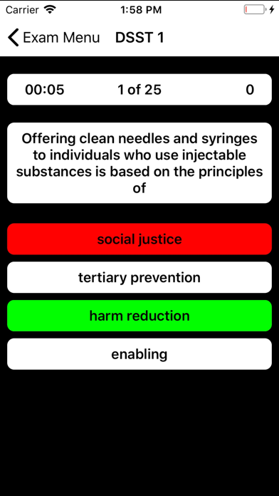 Screenshot #2 pour DSST Substance Abuse Prep