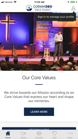 Coram Deo Bible Church screenshot 1