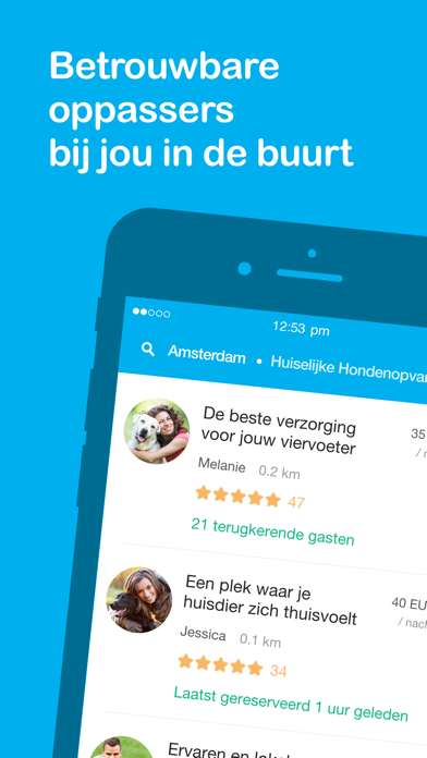 Pawshake - Dog & Pet Sitter iPhone screenshot 1
