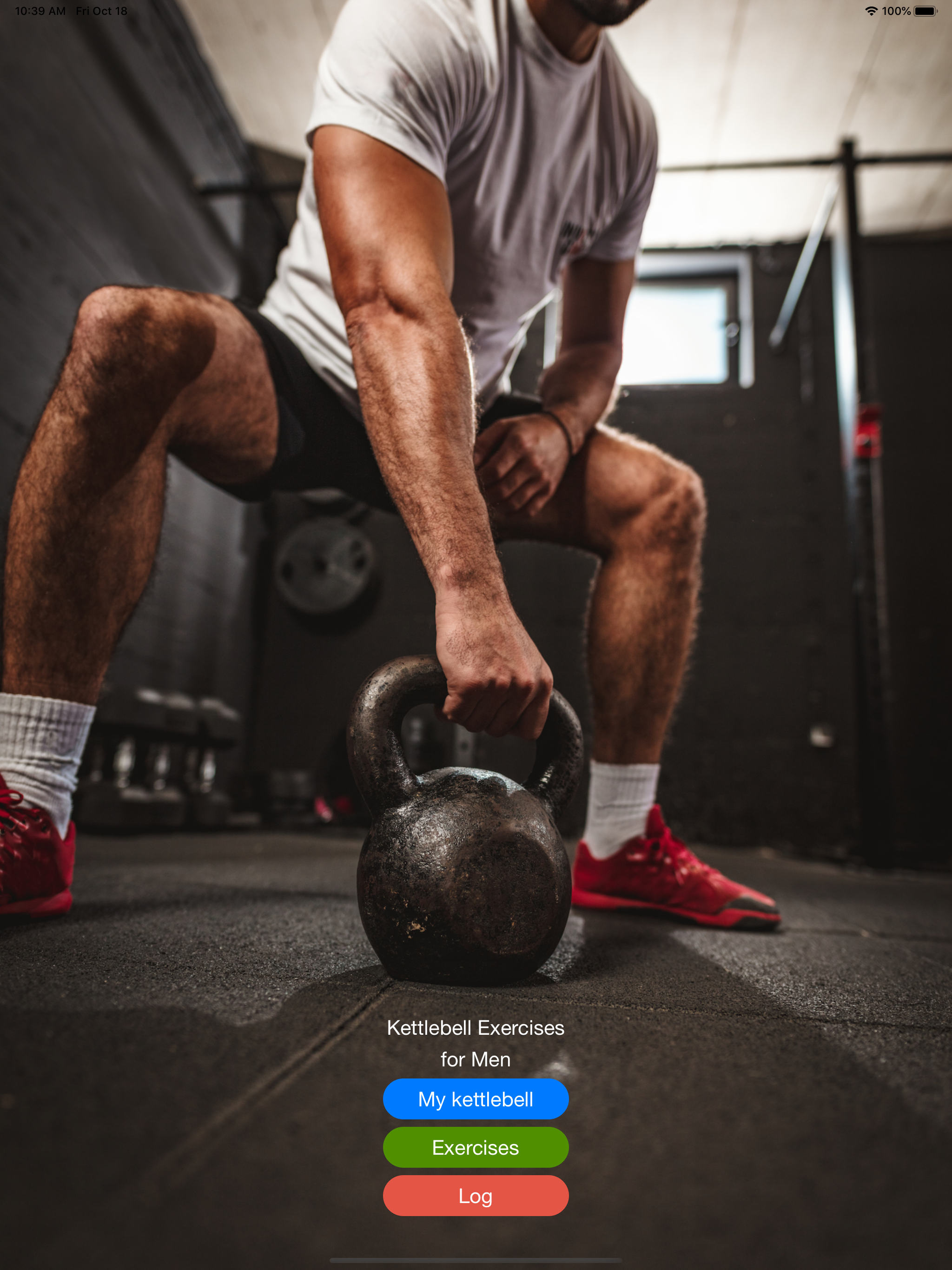 Kettlebell exercises for men