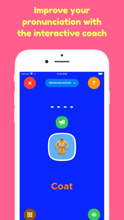 Spanish for kids, Speak Pocket screenshot-5