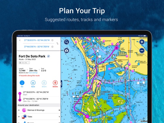 Navionics® Boating iPad app afbeelding 7