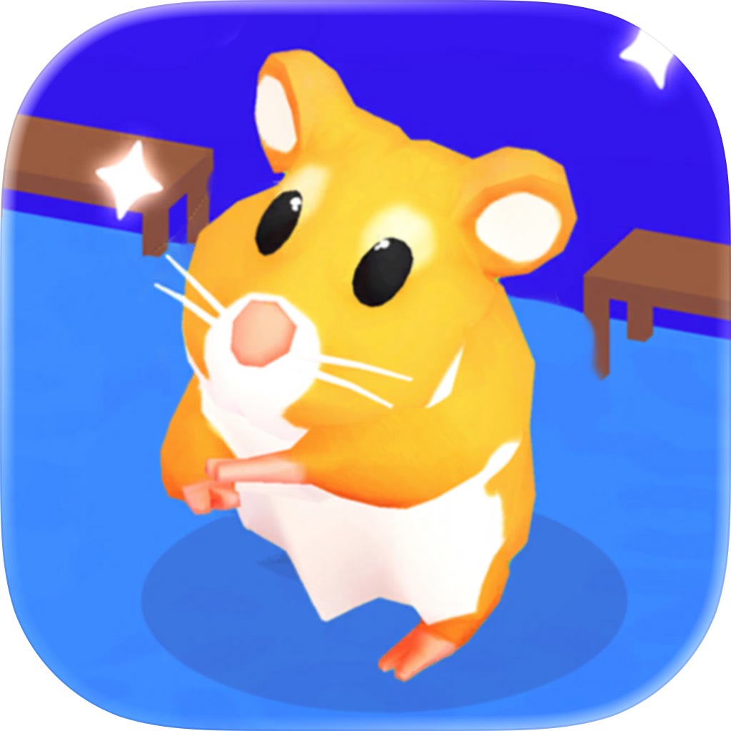 Apple App Store cover for Hamster Dash: Puzzle Maze!