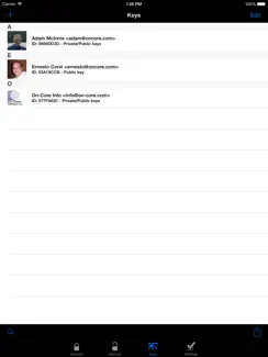 SecuMail iPad image 2