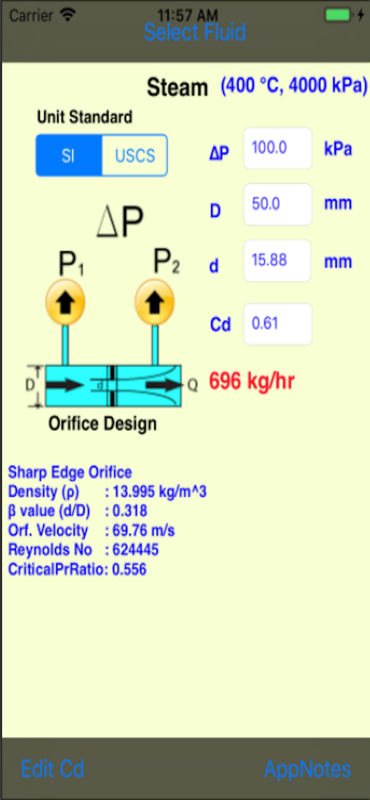 Orifice Flow