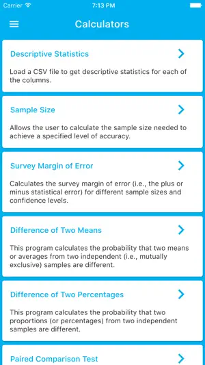 STATS™ Mobile screenshot 1