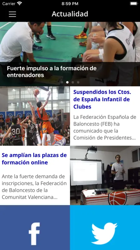 FBCV - App Oficial screenshot 2 of 3