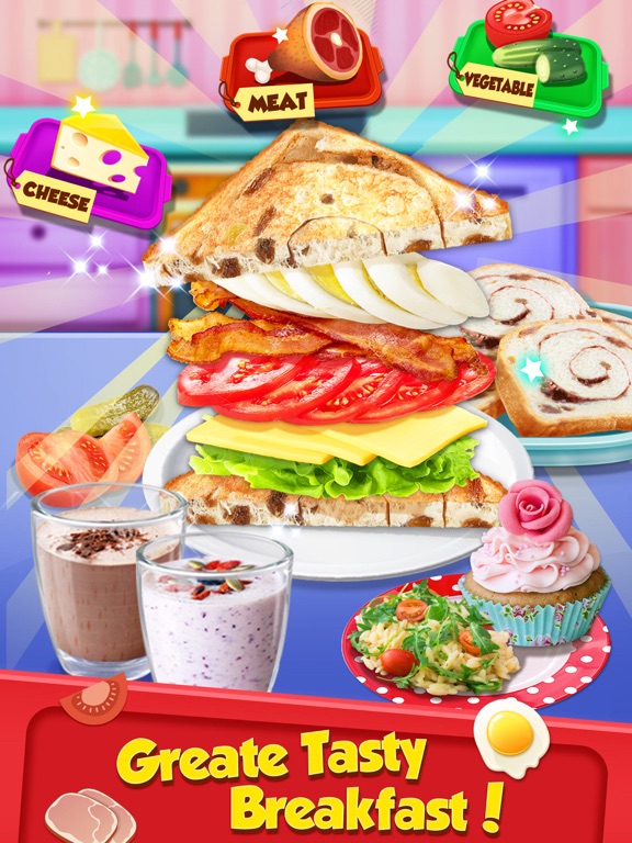 Screenshot #4 pour Breakfast Sandwich Food Maker