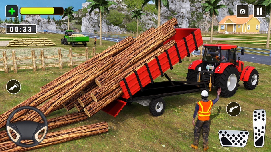 #2. Tractor Games Trailer Pull 3D (iOS) 由: Uma Maheswarao Bollimuntha