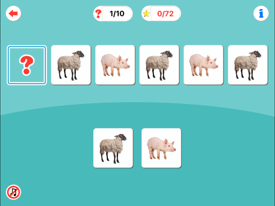 Logic Sequences for Kids iPad screenshot