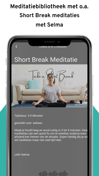 Meditatiecoach Screenshot