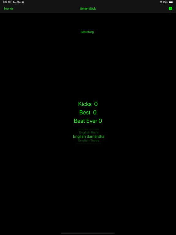 Smart Sack app screenshot 2