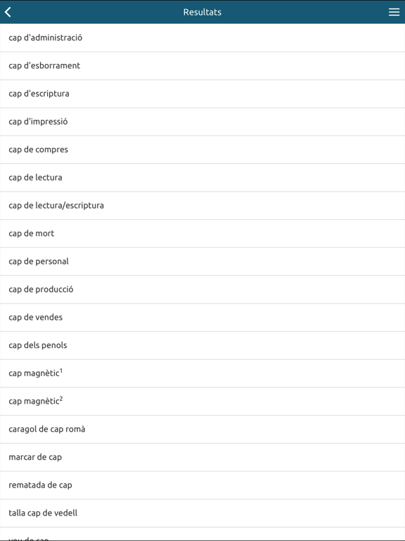 Screenshot #6 pour Portal Terminològic Valencià