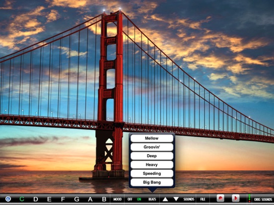 Play The Golden Gate Bridge M iPad screenshot 5 - Music app