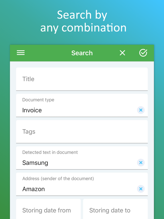 PDF Scanner App, OCR: Docutain iPad screenshot 5 - Business app