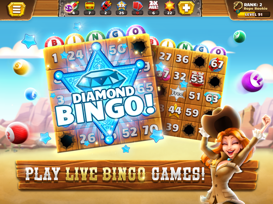 Bingo Showdown - Bingospellen iPad app afbeelding 1