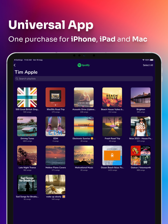 Screenshot #6 pour MusicToMusic Playlist Transfer