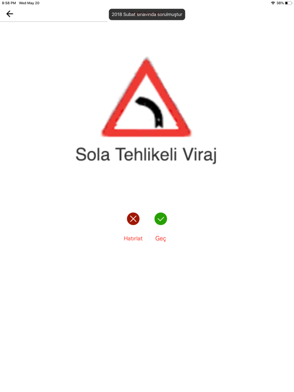 ehliyetCepte: sınav soru 2025 iPad screenshot 6 - Education app