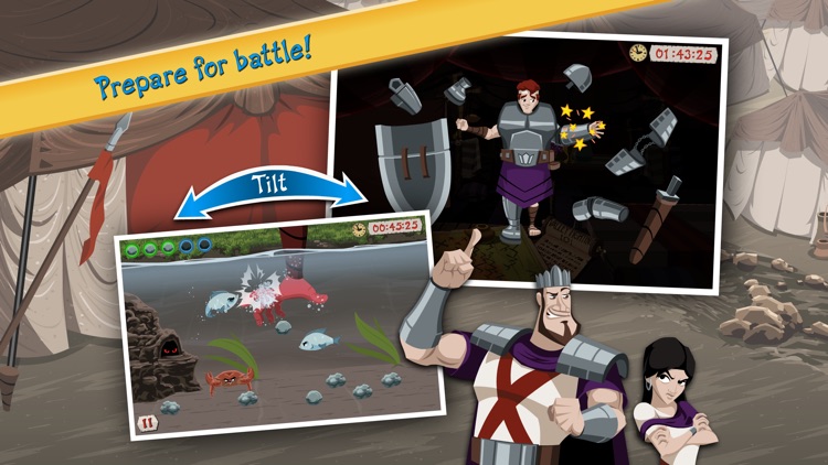 David vs Goliath - Bible Story screenshot-3