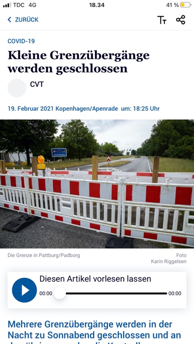 Screenshot #2 pour Der Nordschleswiger - News-App