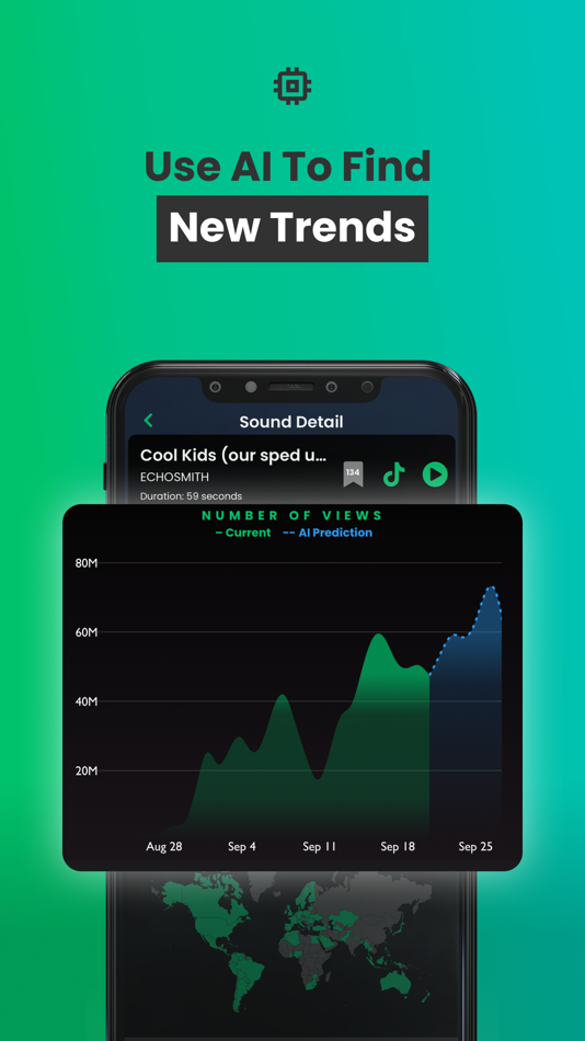 #1. TrendTok Analytics & Tracker (iOS) بواسطة: ForUsApps, LLC