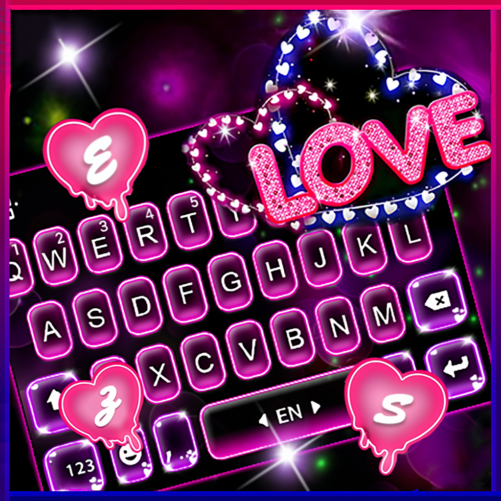 Get Neon Love Theme for iOS, iPhone, iPad Aso Report
