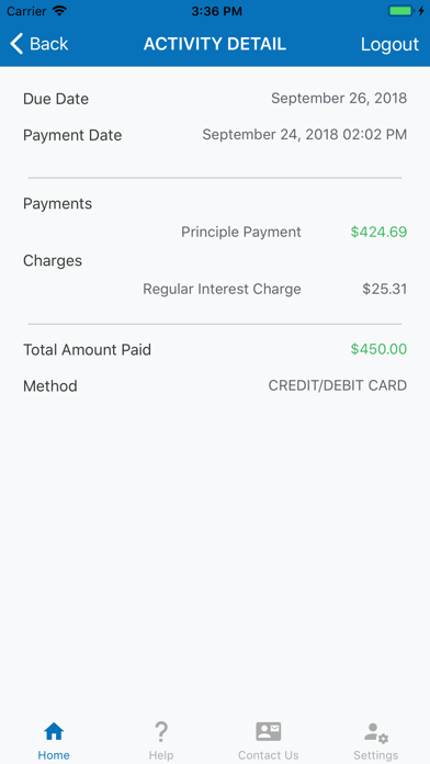 Carpay Screenshot