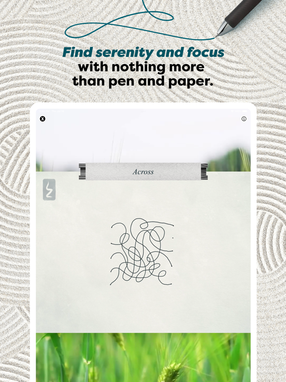 Lines of Zen iPad screenshot 4 - Health & Fitness app