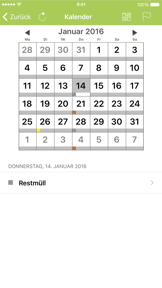 Abfall-App Landkreis Lörrach screenshot