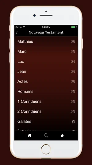 La Sainte Bible - français screenshot 2
