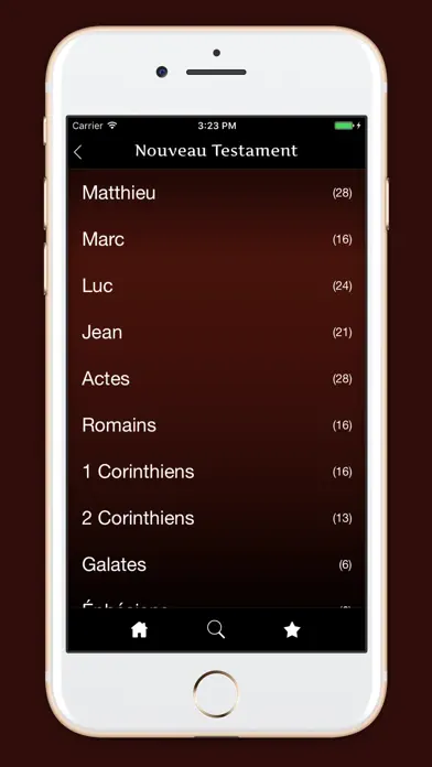 La Sainte Bible - français App Store screenshot 2