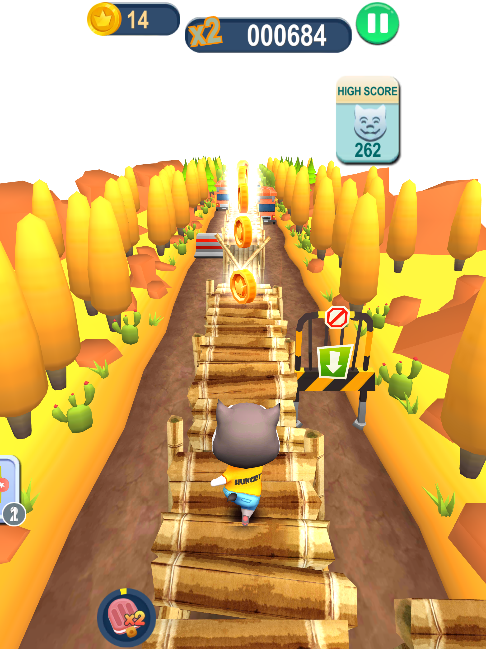 Cat Surfers: Kitty Gold Run screenshot 21