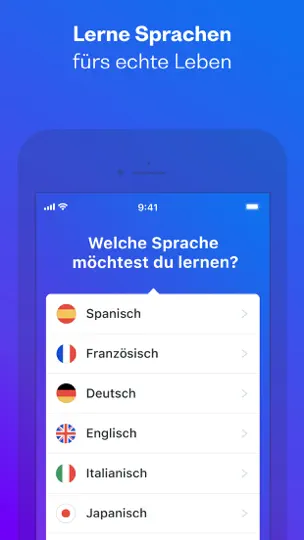 Screenshot von Busuu: Sprachen Lernen auf dem iPhone 1