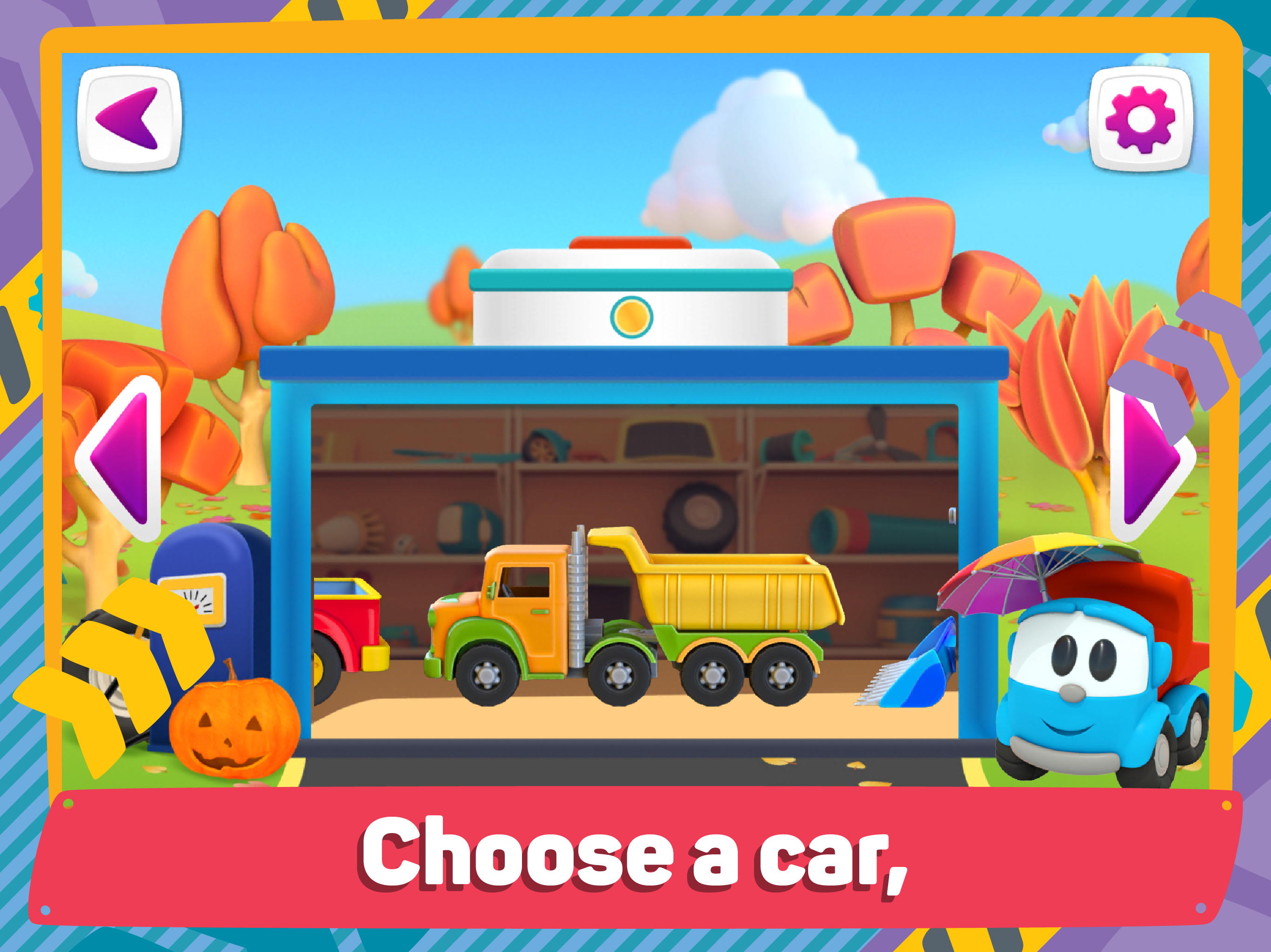 Leo and Cars 2: 3D Constructor