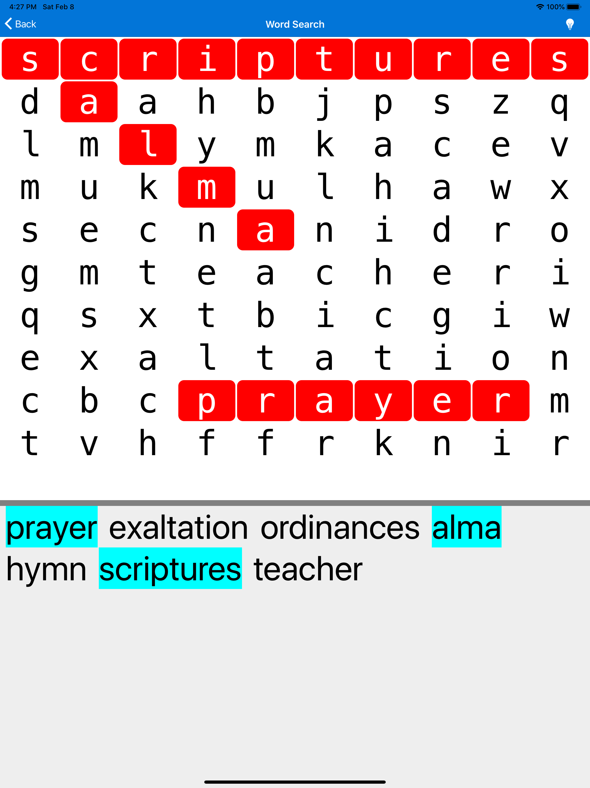 LDS Quiet Games