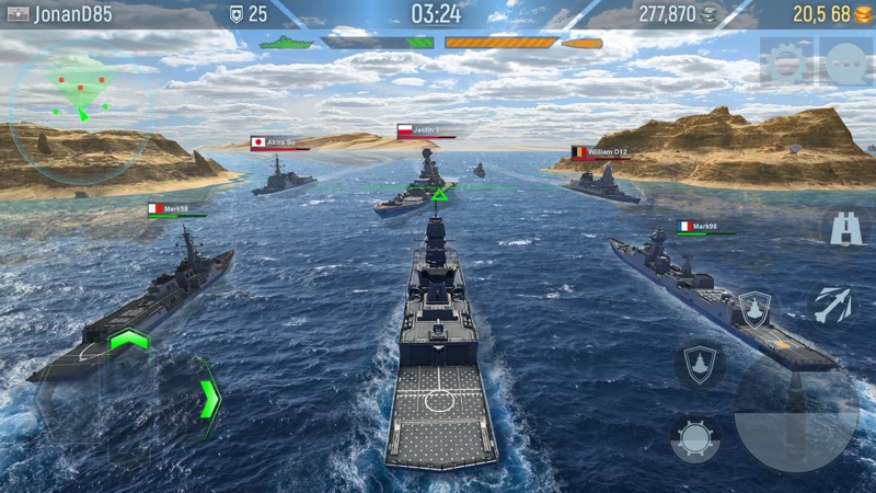 Naval Armada: Barcos de Guerra screenshot 2