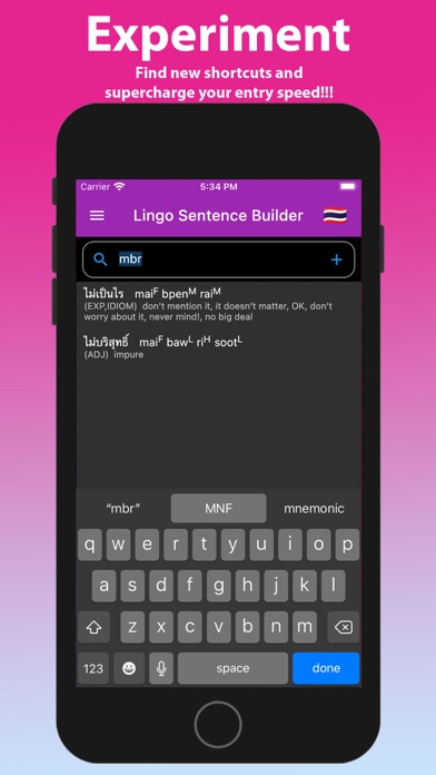 Thai Language: Lingo TH Screenshot