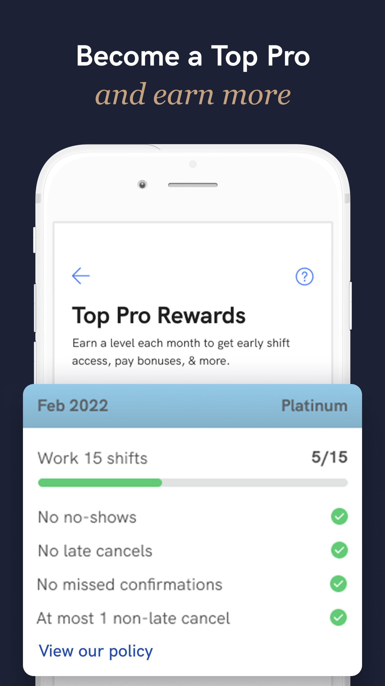 Instawork: Work when you want screenshot 6
