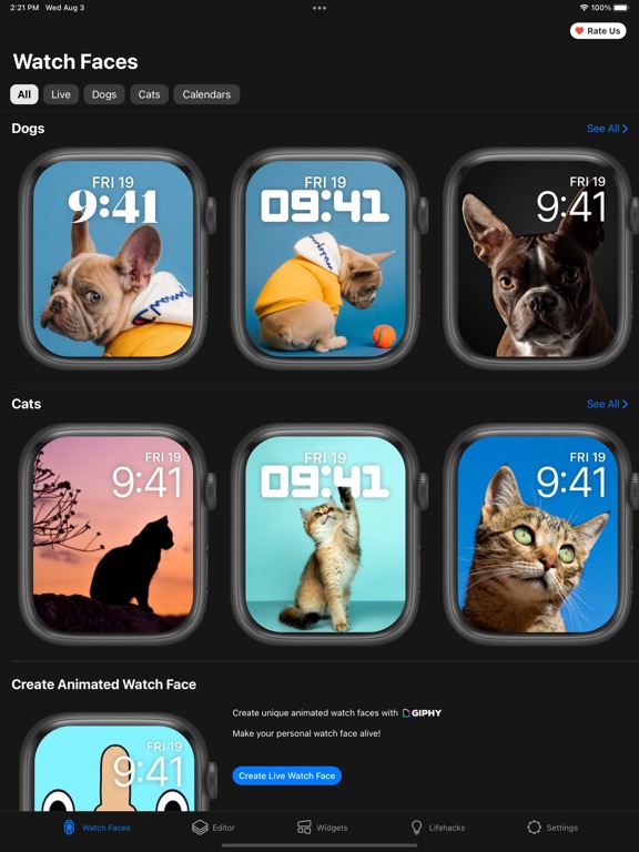 Screenshot #4 pour Cadran Watch Faces pour iWatch